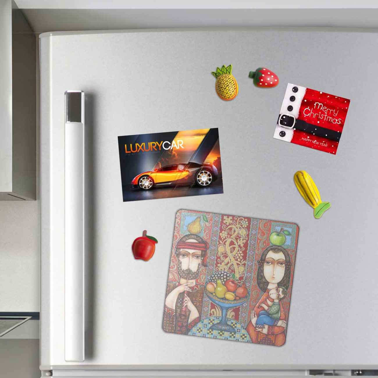 Fridge Magnet Inspired by Persian Heritage