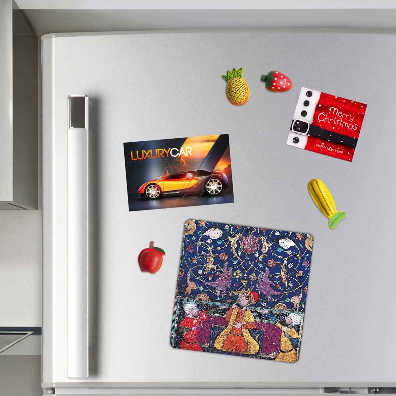 Fridge Magnet with Persian Painting Design