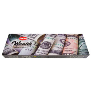 Hem Wealth Incense Sticks – Handmade (Pack of 4)