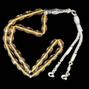 Islamic Alexandrite Rosary Crafted with 33 Prayer Beads Tasbih