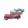 Maquette Model Kit: Wooden Classical Car Model Croc 2 Pcs