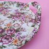 Durable Melamine Serving Tray - Rectangular Floral Pink Casual Tray