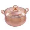 Persian Copper Cooking Pot - Handcrafted Hammered Design, Mahyar