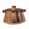 Persian Copper Cooking Pot - Handcrafted Hammered Design, Delara