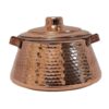 Persian Copper Cooking Pot - Handcrafted Hammered Design, Delara