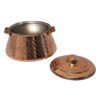 Persian Copper Cooking Pot - Handcrafted Hammered Design, Delara
