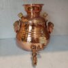 Persian Copper Stovetop Samovar Traditional Hammered Design 2-Liter