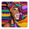 Persian Fridge Magnet with Indigenous Woman Design