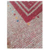 Handwoven Persian Minimalist Gabbeh Rug - Bordered Brown Wool Blend