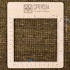 Genuine Handwoven Persian Striped Gabbeh Rug with Animal Motifs - Green Wool