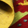 Fars Kilim Rug with Animal Motifs - Genuine Handwoven Persian Wool