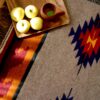 Red Qashqai Geometric Kilim Rug from Fars - Handwoven Persian Wool