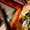 Red Qashqai Geometric Kilim Rug from Fars - Handwoven Persian Wool