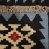 Fars Geometric Kilim Rug - Authentic Handwoven Persian Wool Traditional