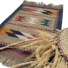 Shiraz Geometric Kilim Rug - Handwoven Authentic Persian Wool Design