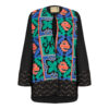 Persian Linen Manto Chic and Comfortable in Black