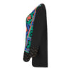 Persian Linen Manto Chic and Comfortable in Black