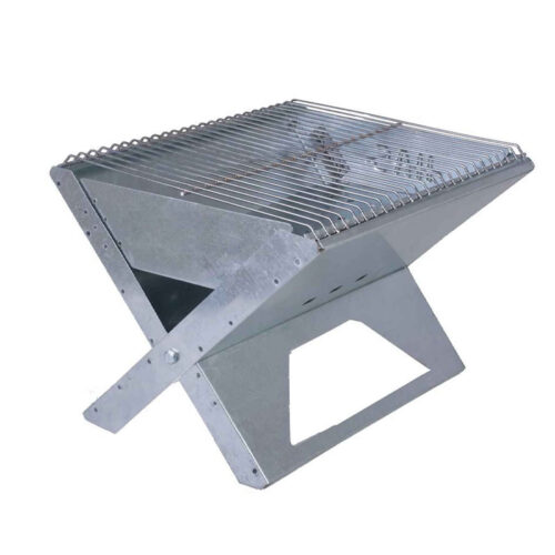 Persian Mangal Portable Charcoal Grill - Folding Model for Easy Transport