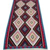 Qashqai Geometric Kilim Rug - Authentic Handwoven Persian Acrylic Style