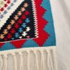 Qashqai Geometric Kilim Rug - Authentic Handwoven Persian Acrylic Style