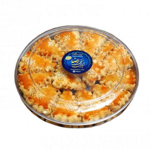 Persian Shortbread Cookies from Qazvin – Traditional Crumbly Butter Cookies, 500g, 3 Packs