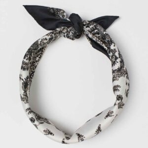Persian Silk Neck Scarf for Women Luxe and Vibrant