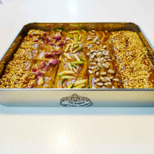Persian Sweet – Stuffed Baklava with Nuts & Rose Petals 650 gr, (2x)