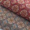 Premium Persian Termeh Textile - Woven Paisley Design