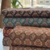 Premium Persian Termeh Textile - Woven Paisley Design