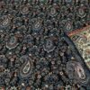 Elegant Persian Termeh Fabric - Woven Floral Paisley Design