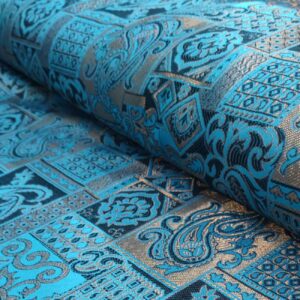 Fine Persian Termeh Fabric – Elegant Paisley Motif