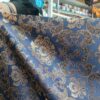 Persian Termeh Fabric - Classic Paisley Design - Turquoise