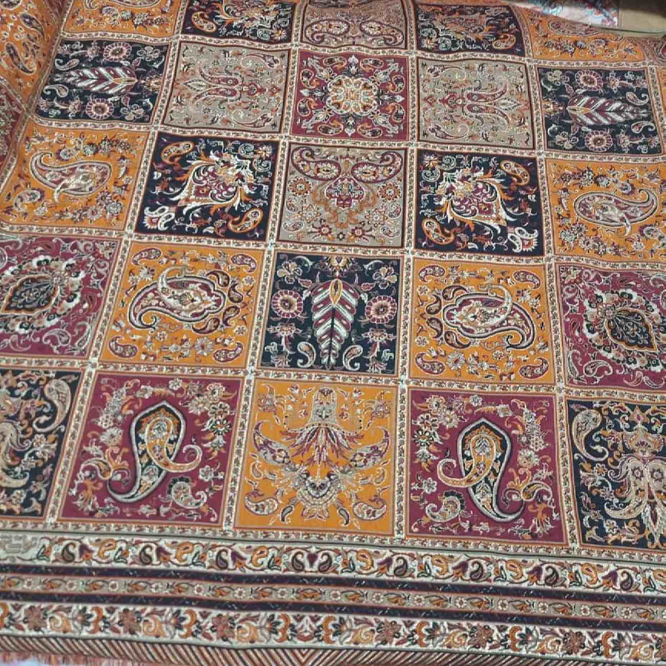 Luxurious Persian Termeh Fabric – Elite Classic Paisley Pattern