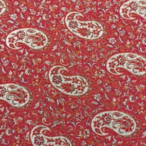 Authentic Persian Termeh Fabric – Decorative Floral Paisley Pattern