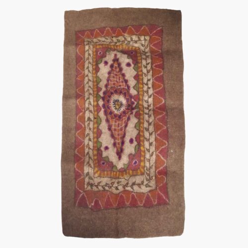 Persian Wool Felt Rug 100% Natural and Handmade Mersana