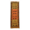 Khorasan Kilim Runner with Animal Motifs - Genuine Handwoven Persian Wool