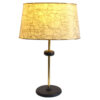 Minimalist Marble-Base Gold Table Lamp – Drum Shade Accent Light