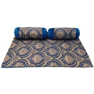 Traditional Persian Cylindrical Pillow with Mattress