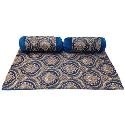 Traditional Persian Cylindrical Pillow with Mattress