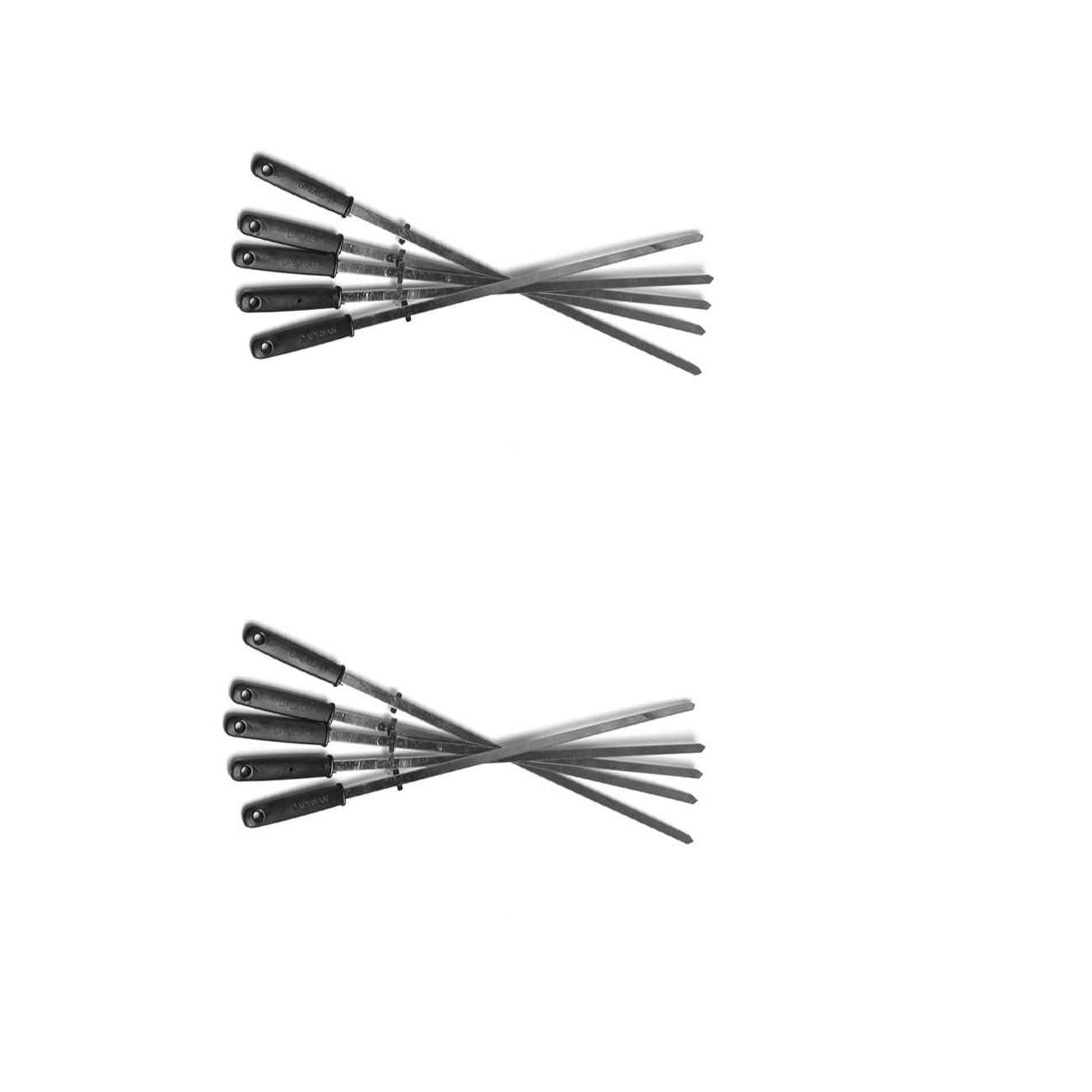 Vertical Kebab Gas Grill Machine with 10-Skewer Burner Stand