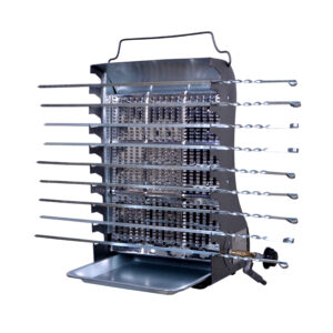 Vertical Kebab Gas Grill Machine Wall-Mounted Smokeless