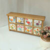 Drawer-Style Wooden Tea Organizer – Sleek Tea Storage Solution