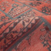 Vintage Persian Hand-Knotted Patchwork Carpet Maroon