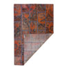 Vintage Persian Hand-Knotted Patchwork Carpet Maroon