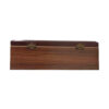 Compact Wooden Tea Storage Chest – Classic Detailing & Organized Sections