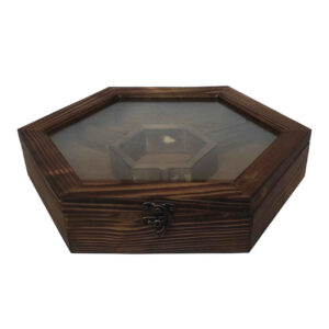 Elegant Wooden Tea Chest – Kitchen-Ready Tea Organizer Box