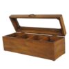 Traditional Handcrafted Wooden Tea Chest – Timeless Design