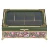 Floral Wooden Tea Chest – Organized Tea Storage Box