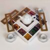 Stylish Tea Chest with Integrated Warmer – Premium Gift for Tea Lovers
