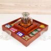 Stylish Tea Chest with Integrated Warmer – Premium Gift for Tea Lovers